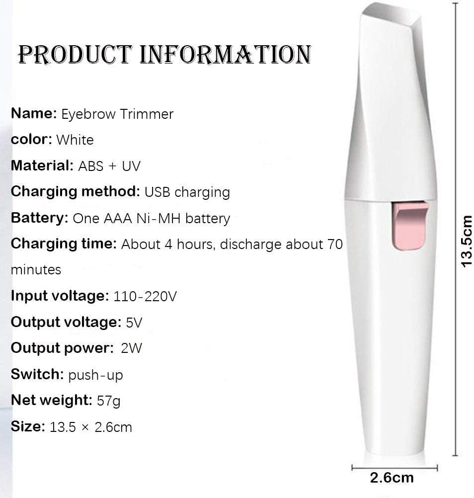 2 In 1 Battery Operated Eyebrow Trimmer