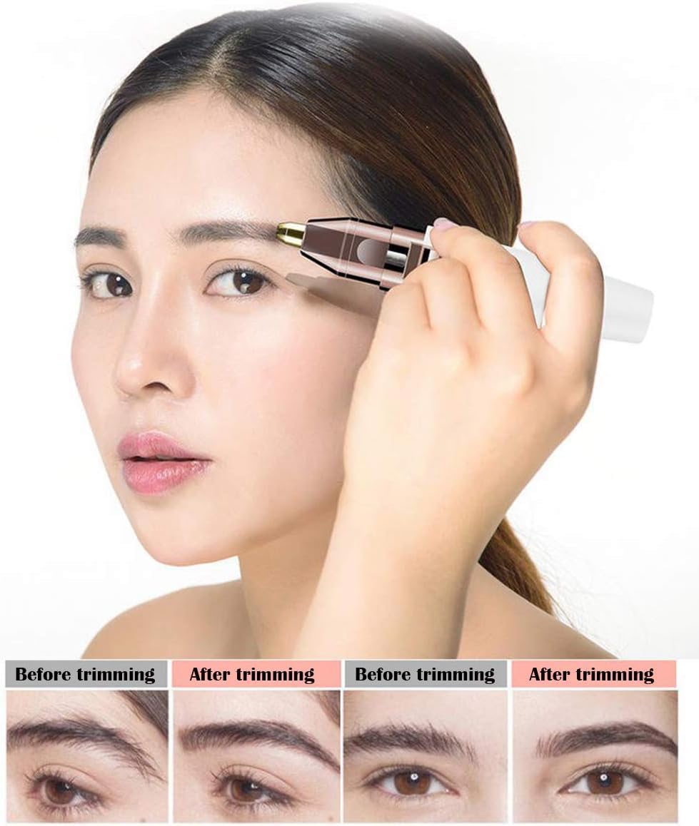 2 In 1 Battery Operated Eyebrow Trimmer