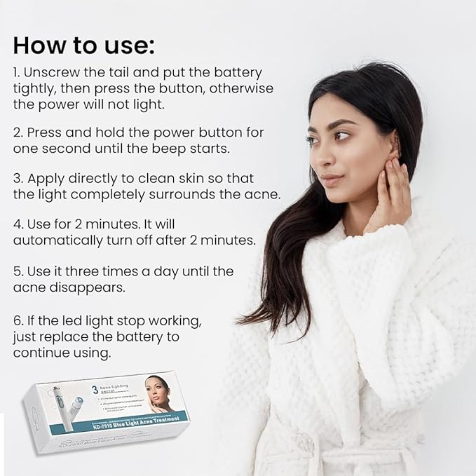 Acne Remover Blue Light Laser Pen